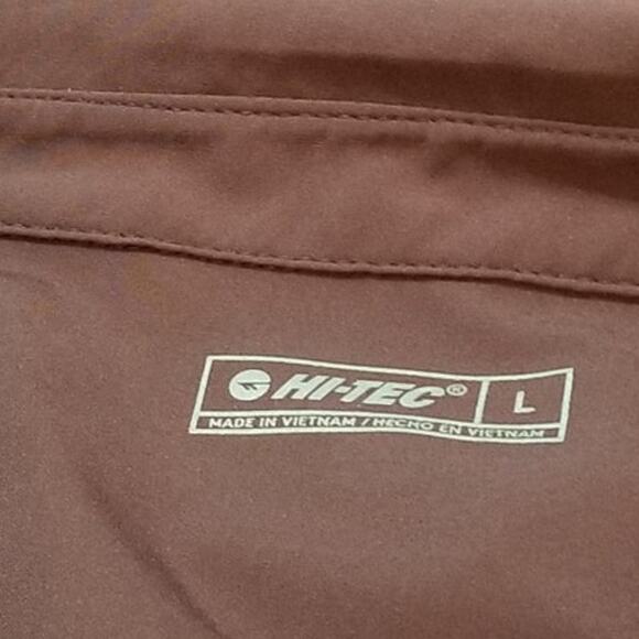 NWOTs -Hi-Tec Ladies Comfort Purple Short Dress Collar Zipper Pocket Size Large - Picture 8 of 9